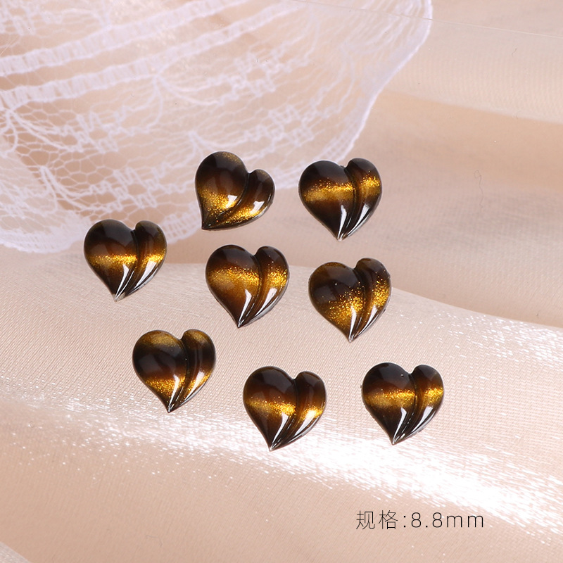 방귀 복숭아-8.8mm-황금 고양이 눈