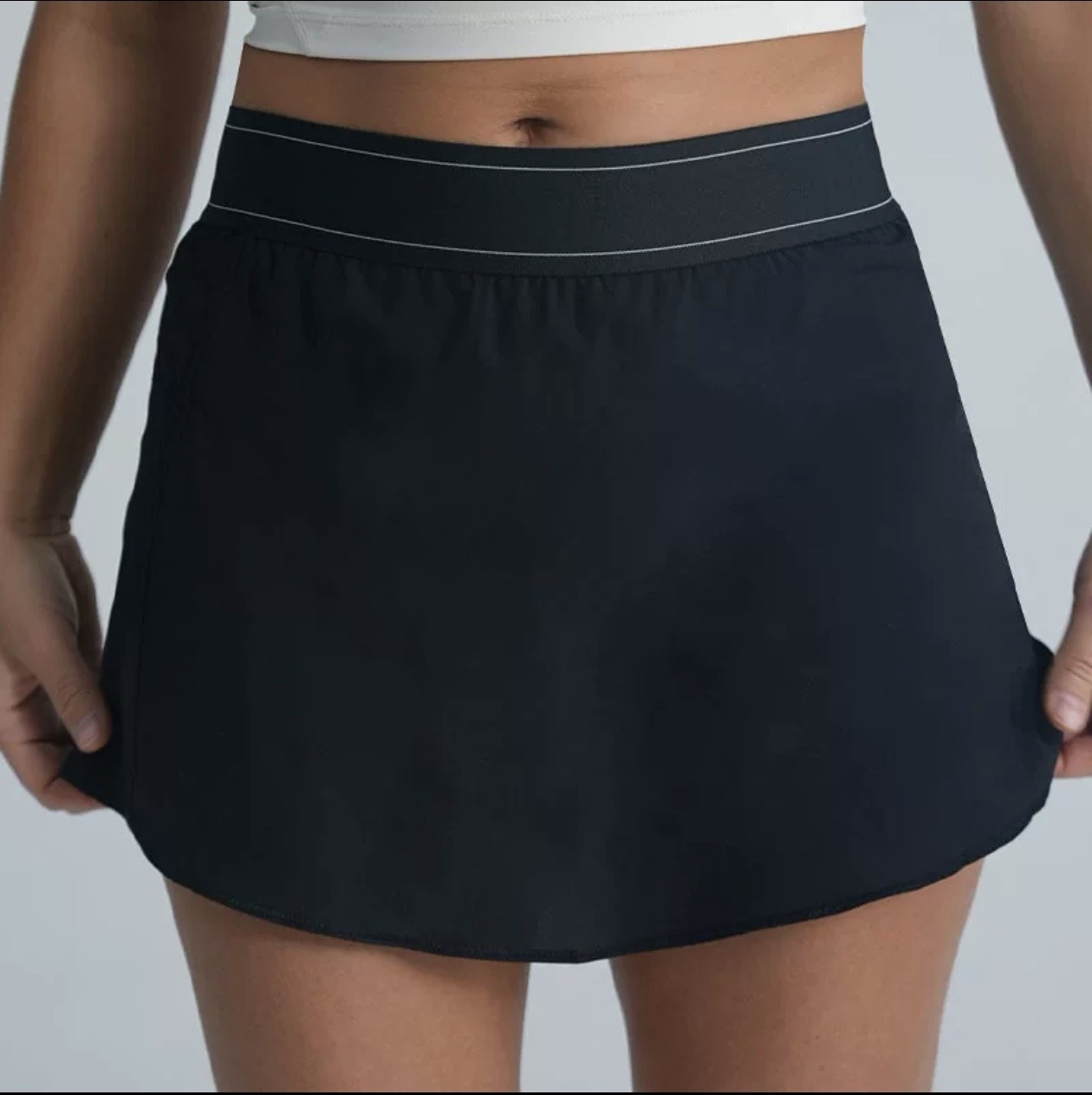 Outdoor sports yoga tennis skirt, breathable and anti-exposure golf skirt, women's sports short skirt