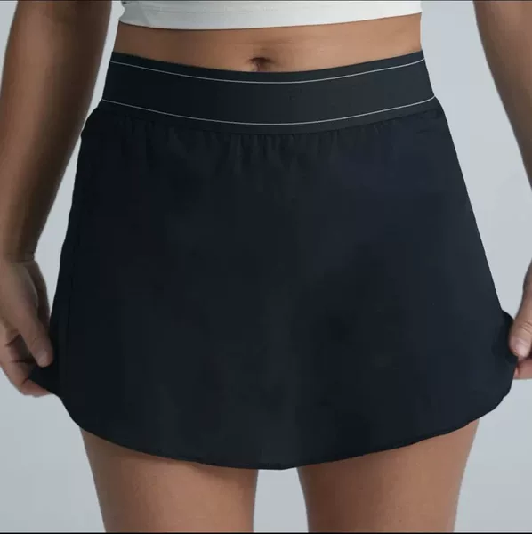 Outdoor sports yoga tennis skirt, breathable and anti-exposure golf skirt, women's sports short skirt