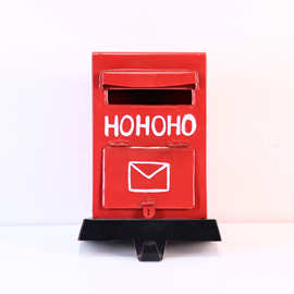 达仁金属 铁艺工艺品可OEM/ODM 铁信箱 田园工艺壁挂铁皮信