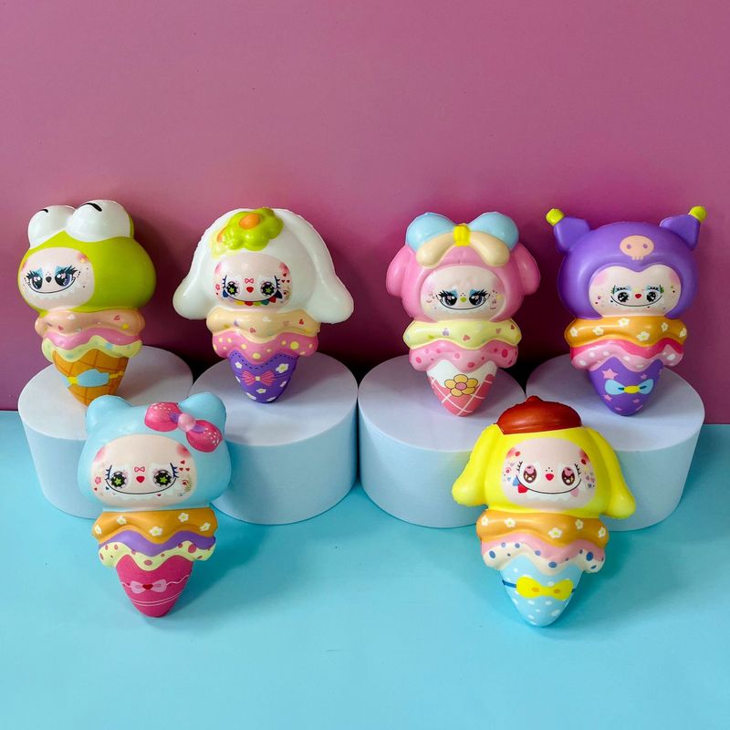 Douyinの人気ラブブ ピンチラブブ PU スローリバウンド減圧アーティファクト リリースストレス装飾品卸売|undefined