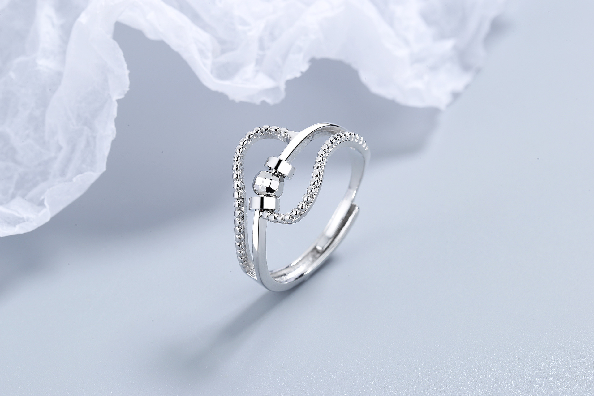 Fashion Geometric Copper Rings 1 Piece