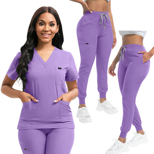 Pet Clinic nurse work clothes neutral scrub suit nursing scrub female uniform multi-color medical work clothes men