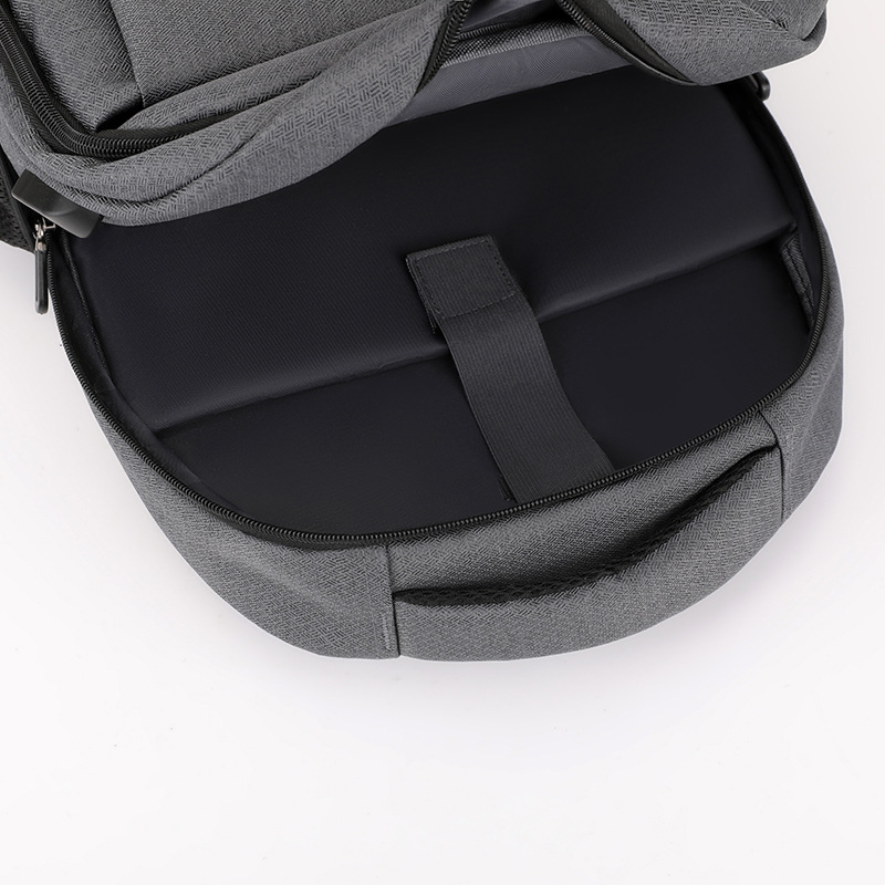 Mochila recargable USB para hombre de viaje de gran capacidad Mochila de viaje de negocios Logo Bolsa para portátil