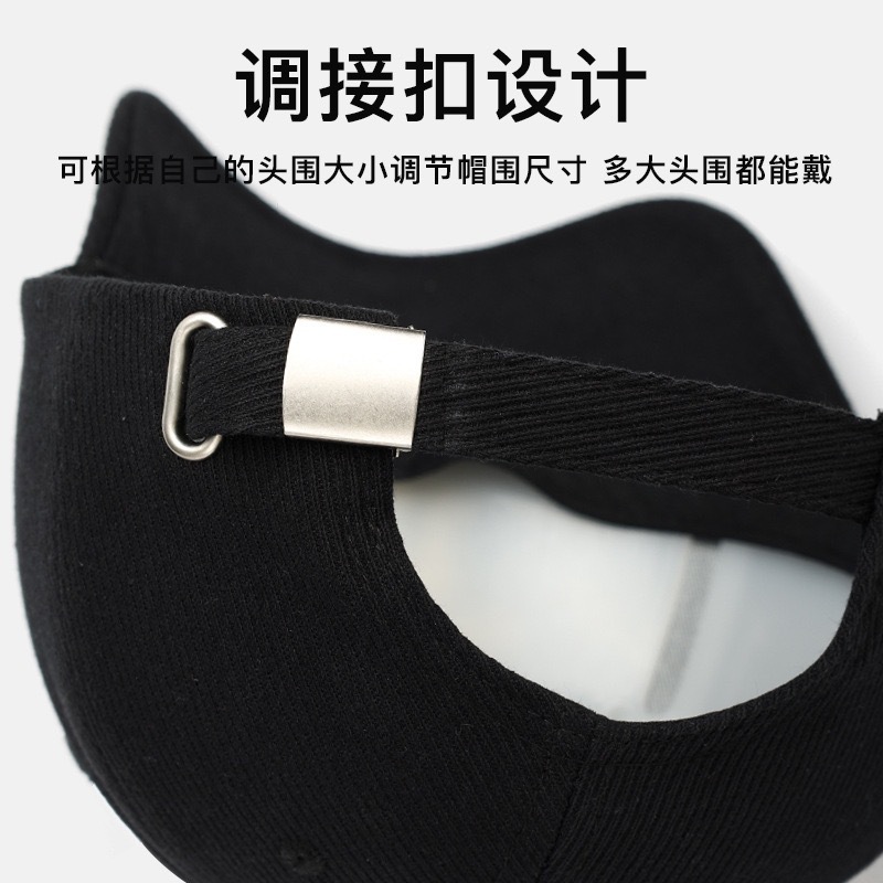 新款帽子男户外刺绣硬顶棒球帽女休闲百搭鸭舌帽遮阳防晒帽跨境|undefined