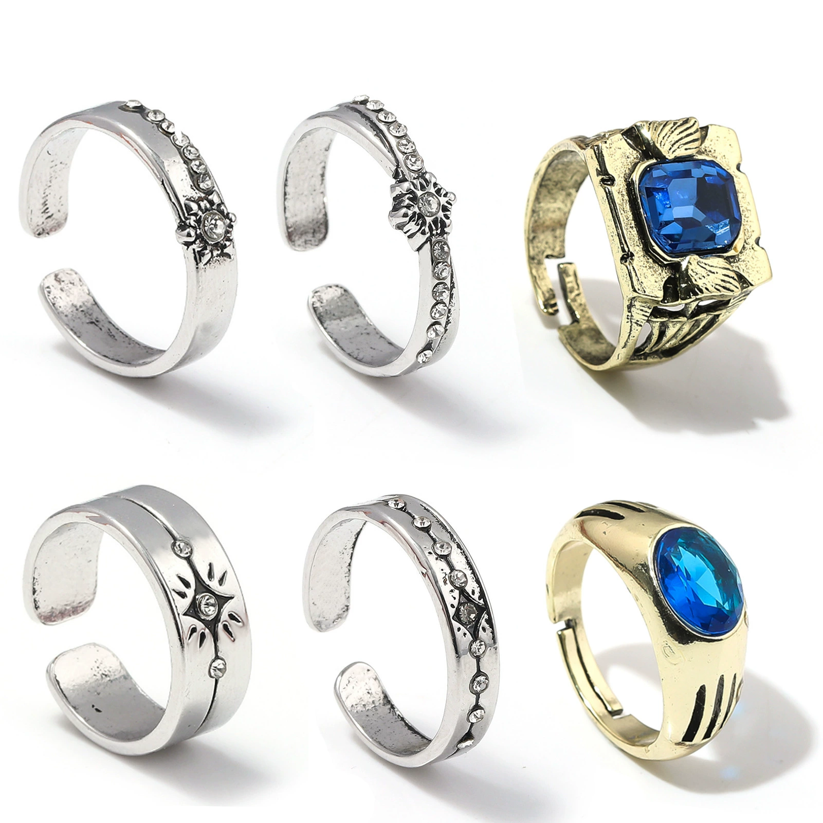 Game Peripherals Deep Space Li Shen and Shen Xing Hui Ring Qi Yu Couple Ring Valentine's Day Gift