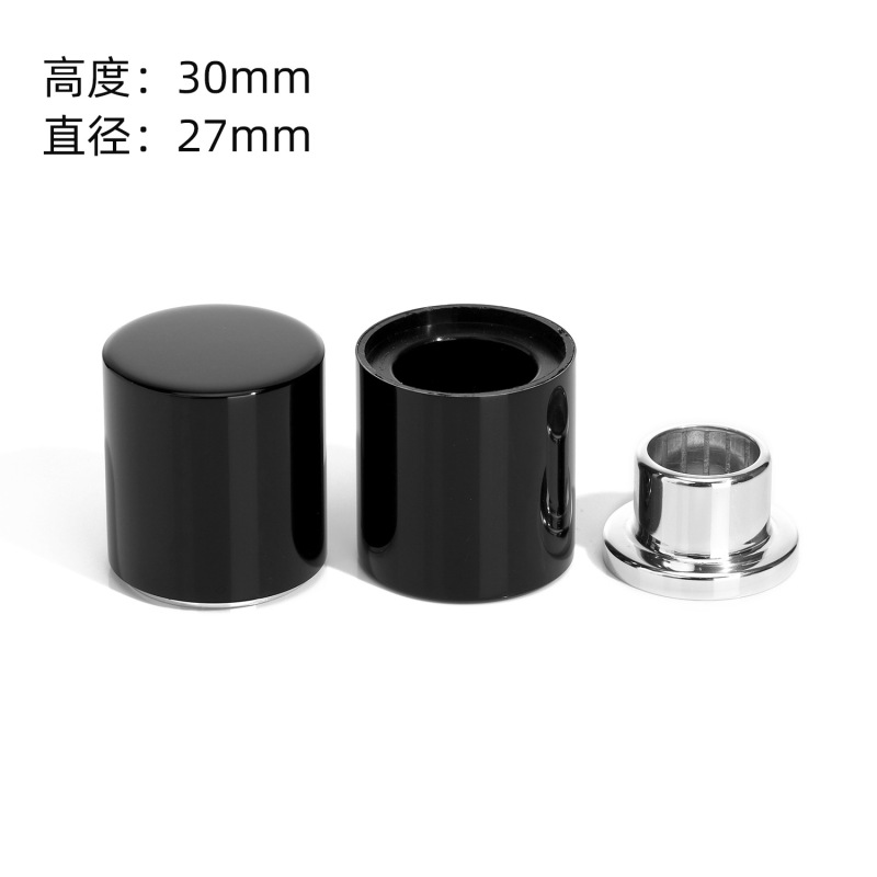 玻璃香水瓶磁吸盖批发透明香水瓶子裸瓶高级感香水空瓶化妆品盖子|undefined