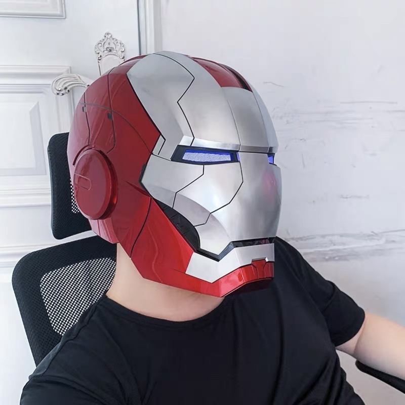 ジャーヴィス鋼/鉄/侠mk 5電動ヘルメット子供マスク着用自動開閉ヘッドセット男女の子プレゼント|undefined