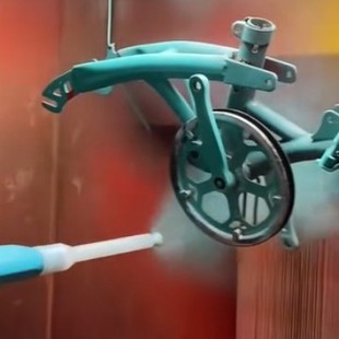 Bicycle Frame Plastic Spraying Assembly Line | Spray Line Body for Aluminum Profile | Spray Spraying Equipment for Reciprocating Machine with Favorable Price