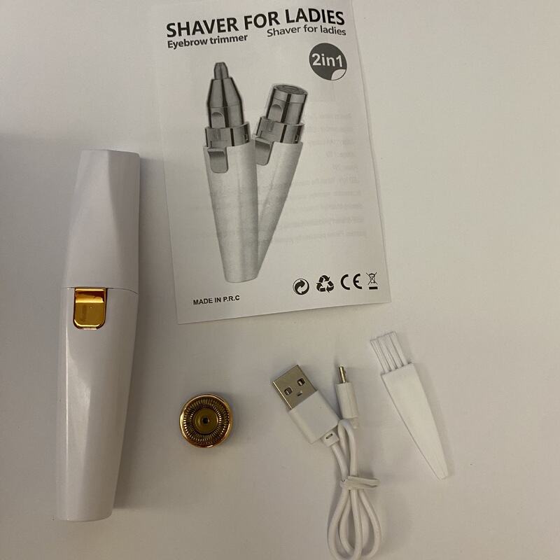 新型の小さい腰の女性の電気の毛剃り器の口紅の毛除去器の携帯の女性の顔のミニ毛剃り器|undefined