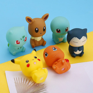 Baby Squeaky Toy Cartoon Pikachu Doll Pet Stall Night Market Popular Infant