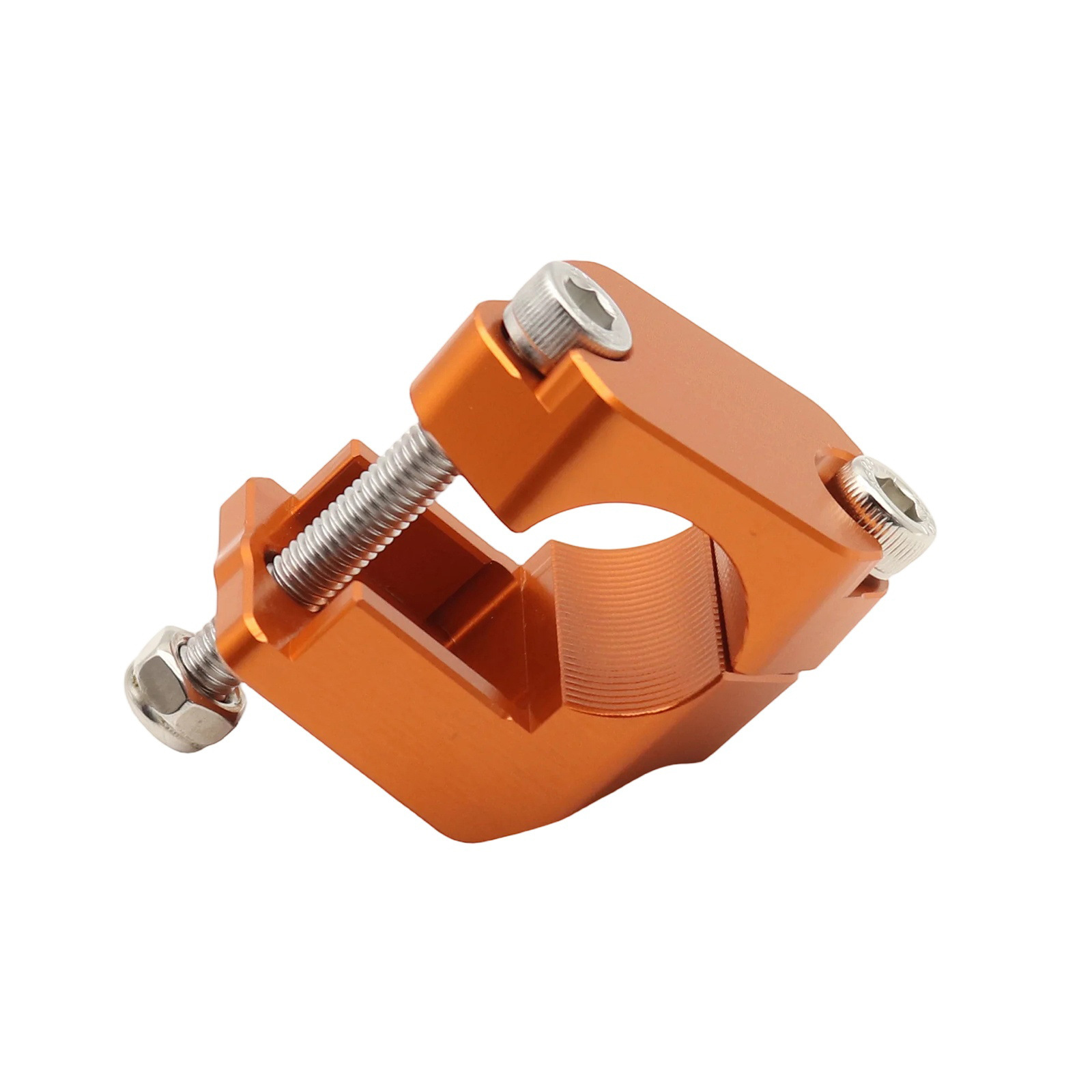 Motorcycle brake pump clamp, universal off-road vehicle modification aluminum alloy bracket, supports KTM/Husqvarna