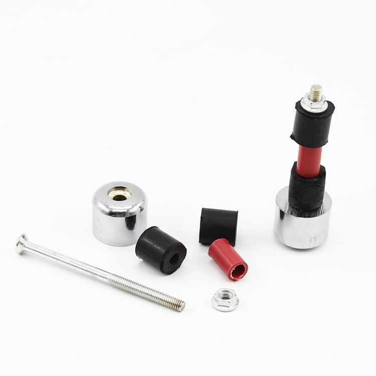 Motocicleta GS125 mango enchufe manillar resistente a la caída cabeza equilibrio cabeza bloque bola protectora aumento de la cabeza modificación Accesorios