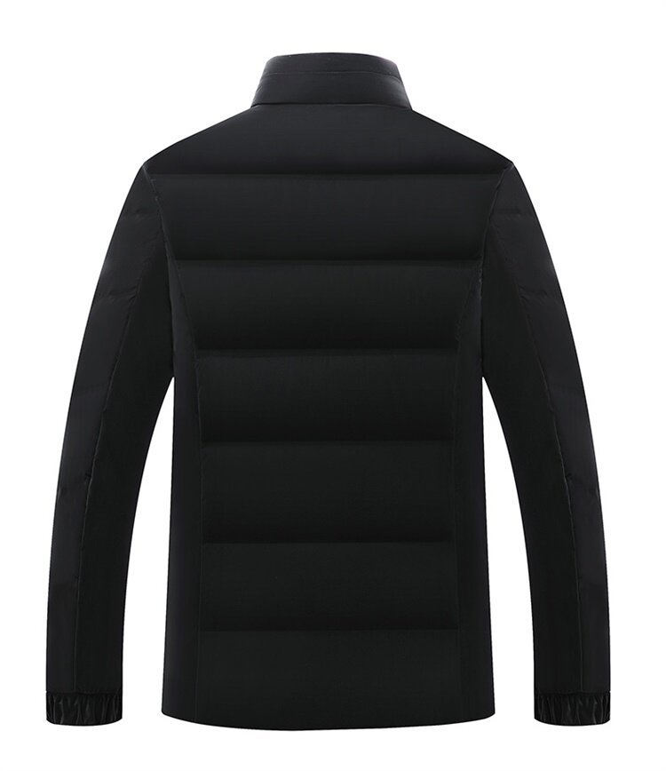 Piumino uomo invernale giacca in cotone con collo alto moda_voghion.com