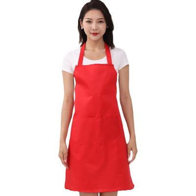 订围裙印logo印字宣传广告围裙围腰罩衣厂家直供桃皮绒防污做