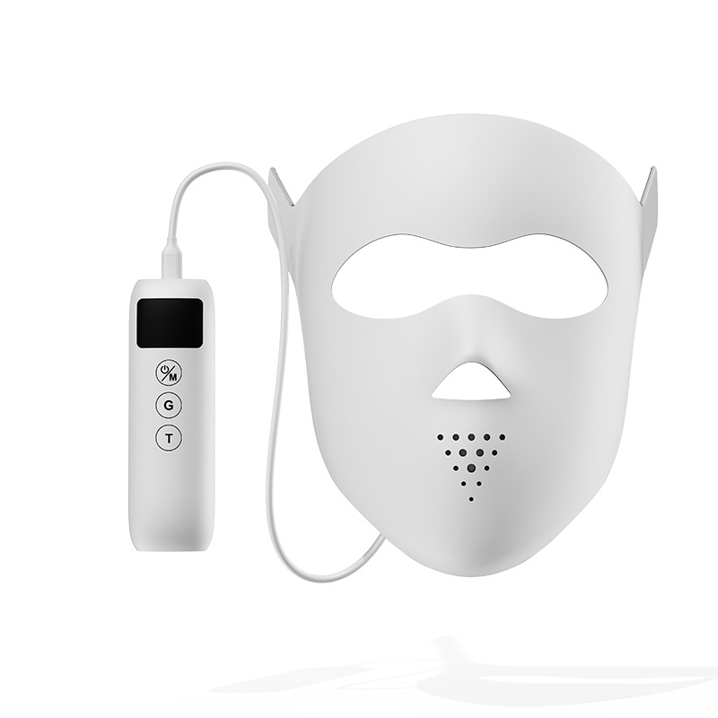 3D Stereo Silicone Mask Beauty Instrument Photon Rejuvenation Instrument Facial Mask Instrument Red Light Blue Light Yellow Light Infrared Light