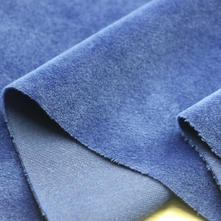 法国绒金丝绒沙发面料经编天鹅绒丽丝绒意大利绒短毛绒荷兰绒布料