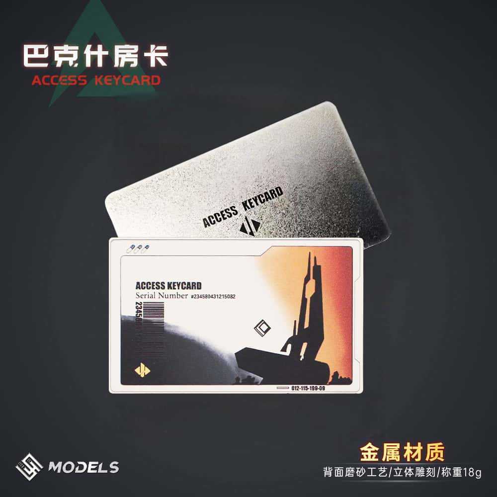 [Tarjeta de oro negro] tarjeta de llave de acción delta tarjeta de habitación NFC de metal completo tarjeta del presidente de la tarjeta de inicio de juegos periféricos