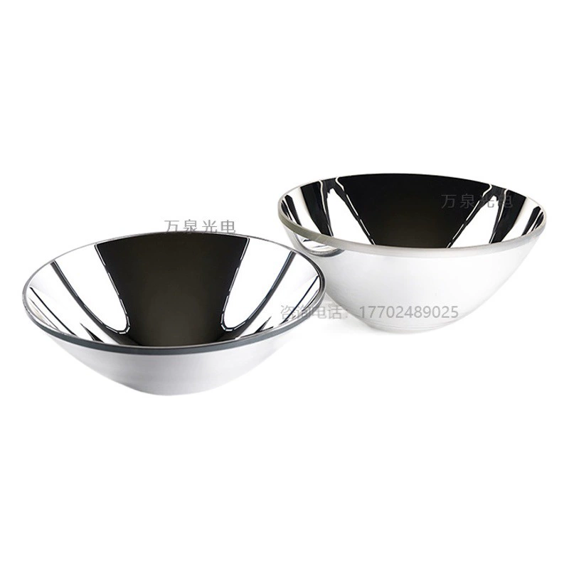 Стеклянная основа Алюминированная металлическая пленка Светоотражающая чашка Светоотражающая чаша отражатель конденсаторная чаша Оптическое стекло Wanquan