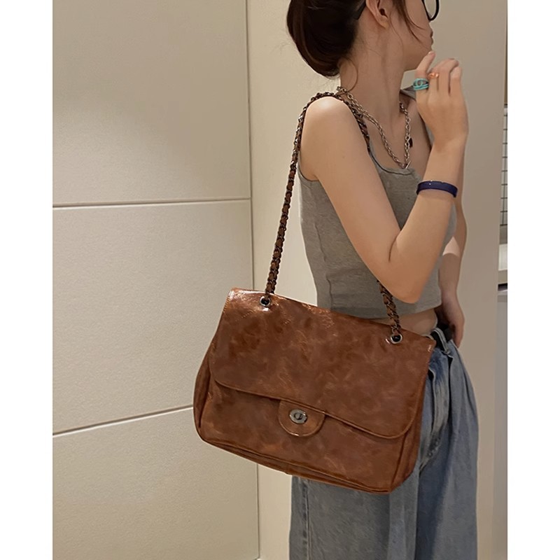 Women's Single Shoulder Bag Large Capacity Handbag Crossbody Bag_voghion.com