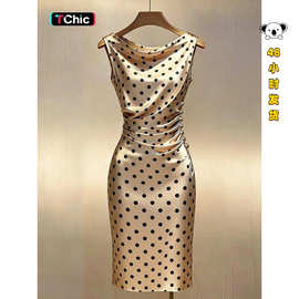 T 75826 Office Dress Vintage Elegant复古连衣裙