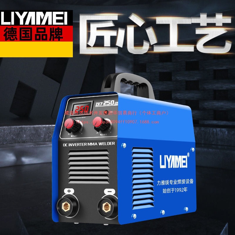 德国力雅镁电焊机220v家用迷你250小型315两用直流焊机包邮其直销