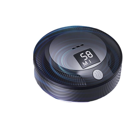 Cross-Border Popular Wireless Purifier Car Supplies Negative Ion Sterilization Car Air Purifier Mini Portable (Hava təmizləyiciləri) - glossy-black