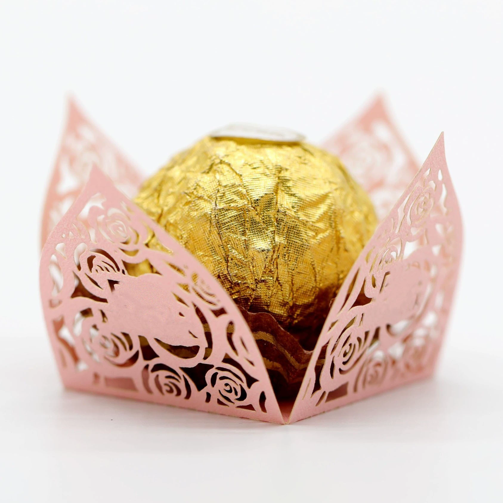 Прямые продажи от производителя: коробка для десертов и конфет, свадебная, праздничная, для вечеринок, с лазерной резкой, из бумаги, с кружевом, для шоколада