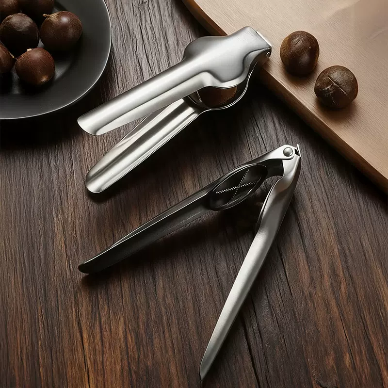 省力夹开板粟核桃工具十字粟子生栗子生板栗夹家用坚果榛子剥壳器