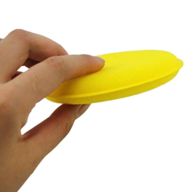 Специальная восковая губка для автомобиля ультра-плотная круглая полировка морского края воском инструмент для полировки автомобиля покрытие для обслуживания кристалл