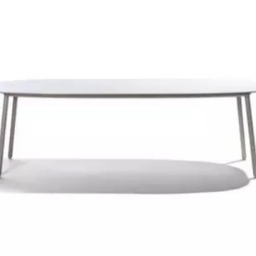 Sofá nórdico dormitorio traje diseñador al aire libre muebles de alta gama impermeable al aire libre terraza ratán-como sofá de tres asientos-