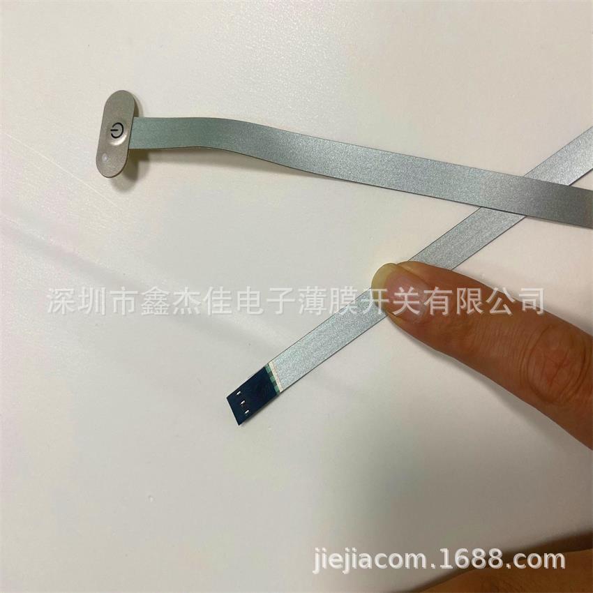 厂家供应薄膜开关LED灯单键开关复位开关按键