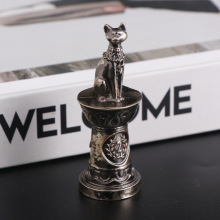 跨境热卖古埃及猫神贝斯特法老金属摆件桌面装饰旅游纪念小礼品