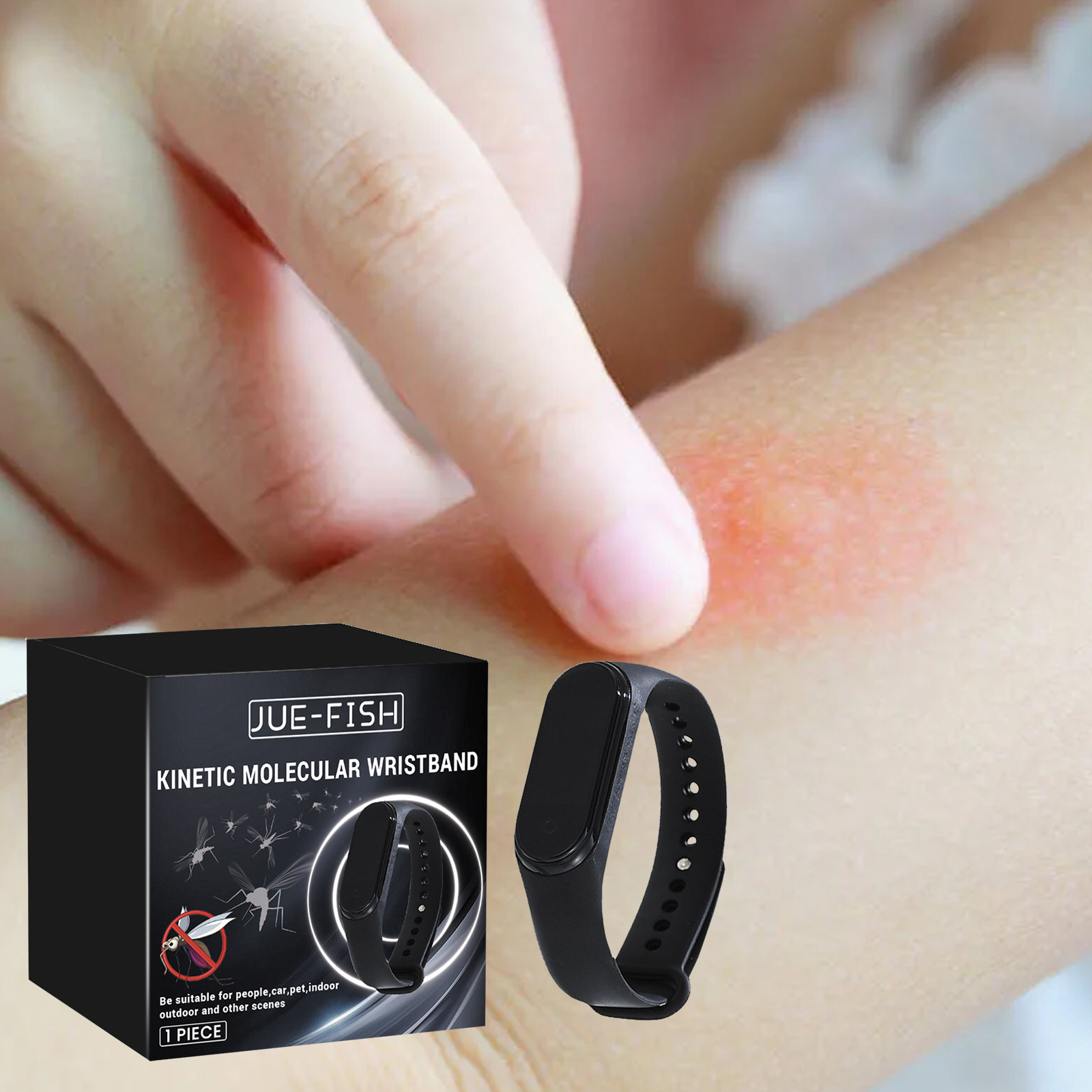Outdoor Camping Portable Silicone Mosquito Repellent Watch To Prevent Mosquito Bites