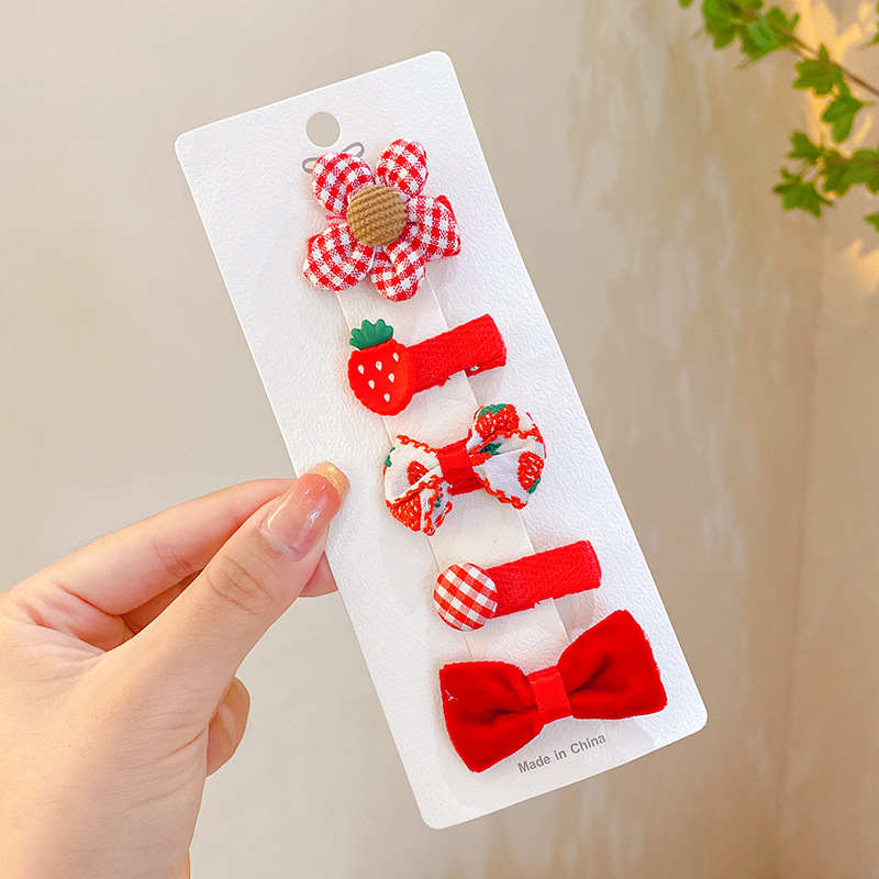 Lindo bebé fetal clip de pelo accesorios para el cabello bebé no duele el pelo horquilla volumen del pelo del bebé menos sudor clip de los niños tocado