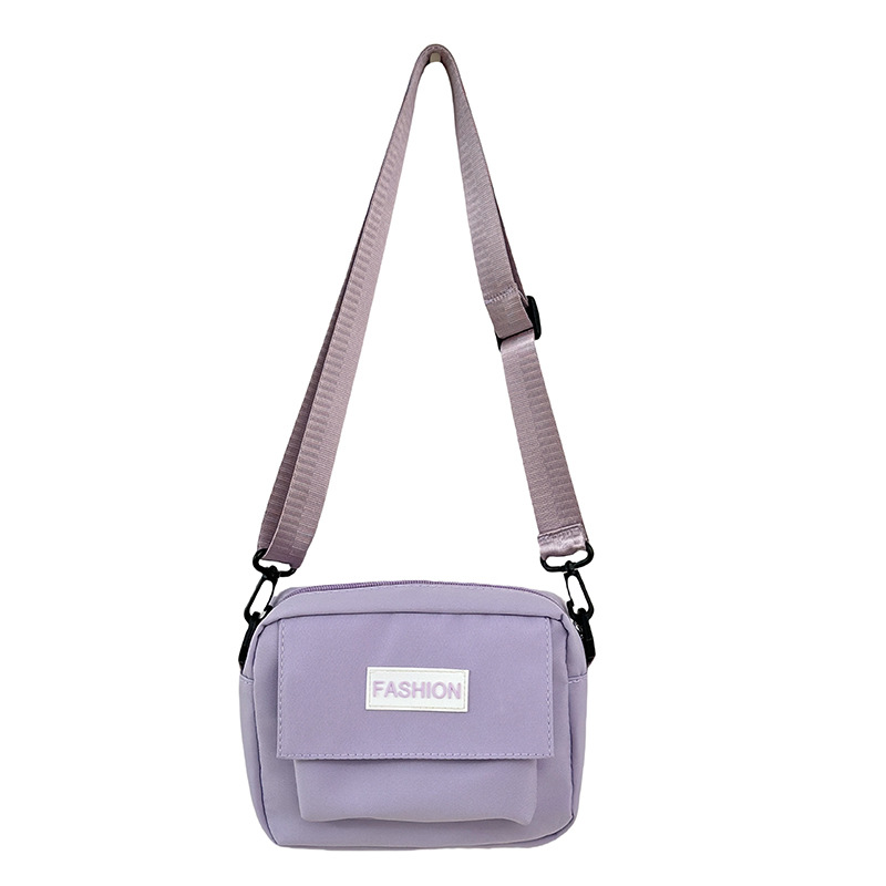 2025 nuevo bolso ligero de moda casual simple personalidad estudiante bolso de mensajero moda bolso de hombro casual pequeño cuadrado