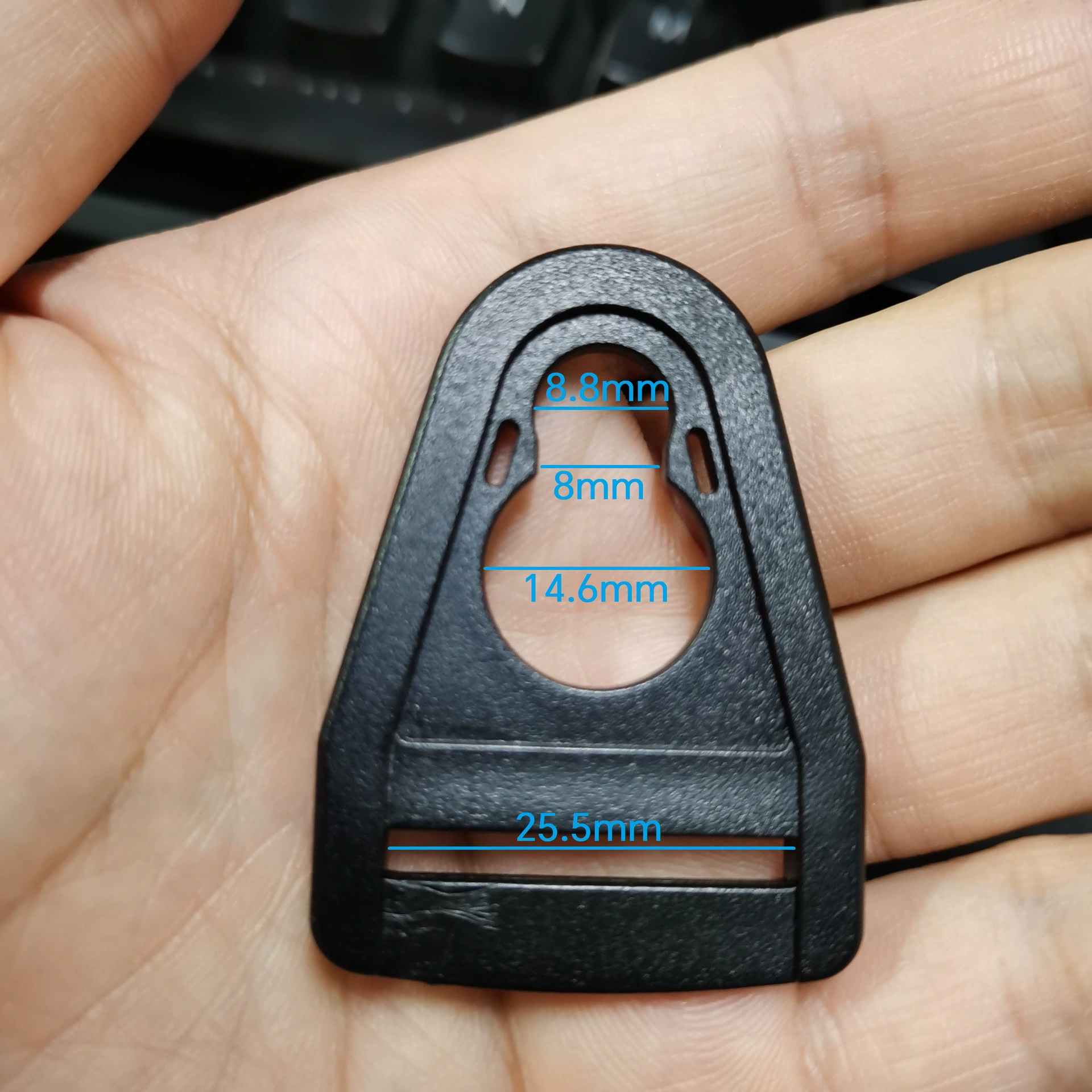 A-типа вращающийся замок Пряжка один дюйм лямки пряжки 25 мм завод поставки багажа аксессуары