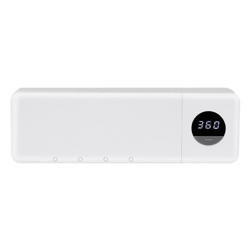 Popular Household Bathroom Toothbrush Sterilizer USB Charging Smart Digital Display Ultraviolet Sterilization Toothbrush Storage Rack