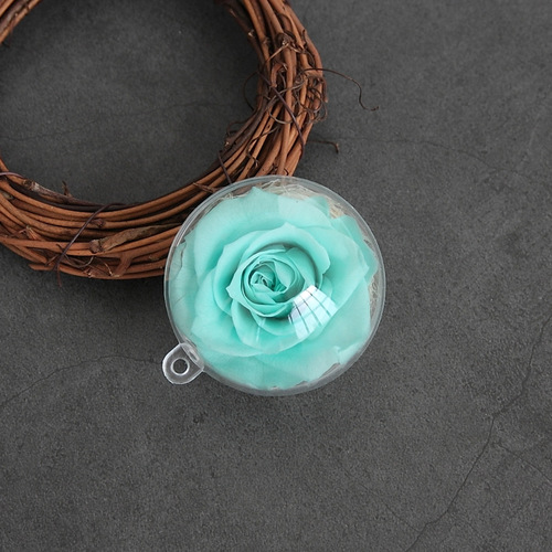 Preserved flower keychain car hanging, finished flower ball, bag hanging, Valentine's Day gift souvenir, diy accessories