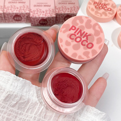 【送唇刷】PINKCOCO柔焦奶霧灌裝唇泥高顏值學生素顏啞光口紅唇釉