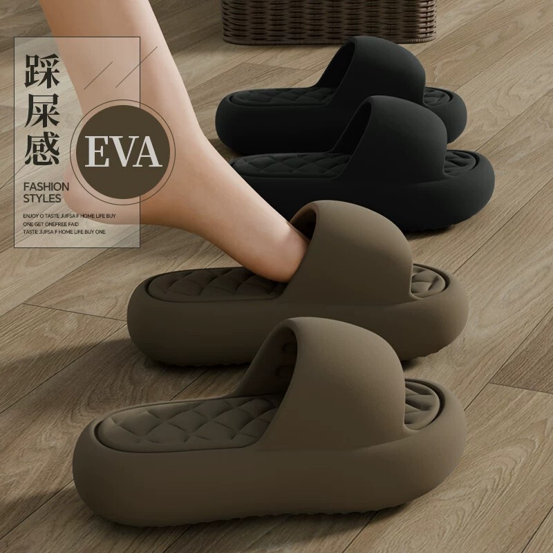Korean Version 5.0 Height-Increasing Eva Anti-Odor Slippers for Home Indoor Bathroom Non-Slip Sandals for Women Dormitory Household Soft-Soled Shoes Korean Version 5.0 Height-Increasing Eva Anti-Odor Slippers for Home Indoor Bathroom Non-Slip Sandals for Women Dormitory Household Soft-Soled Shoes