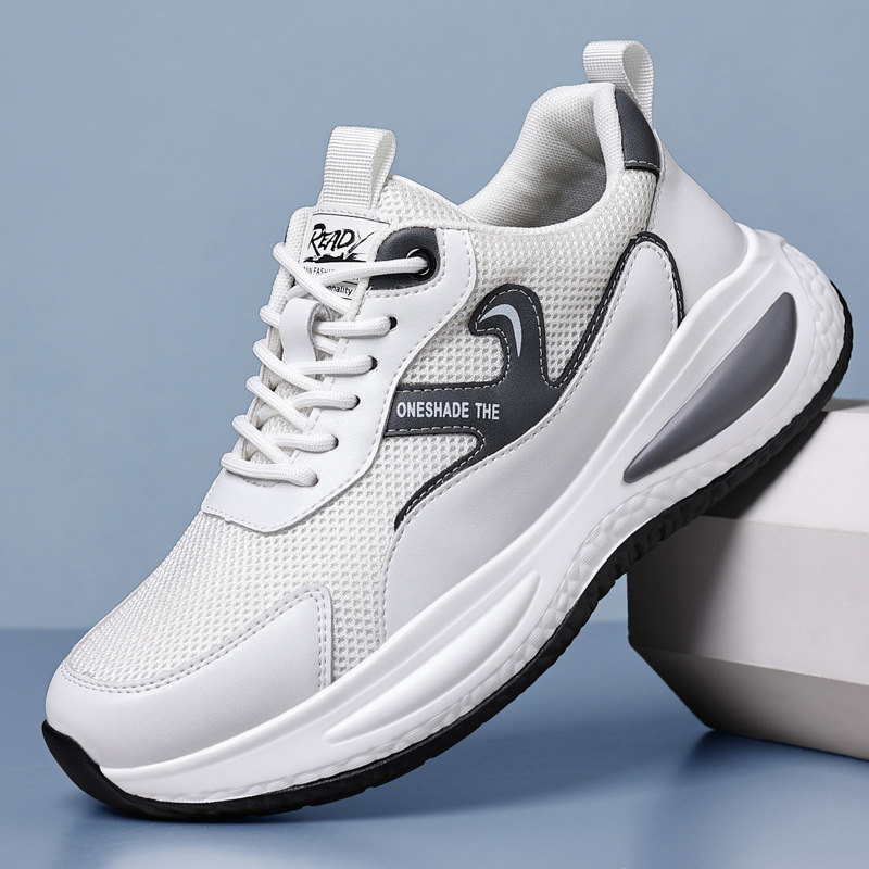 Zapatos de cuero para hombres primavera y verano 2025, nuevos zapatos de cuero huecos para hombres, zapatos casuales antideslizantes, zapatos transpirables para hombres