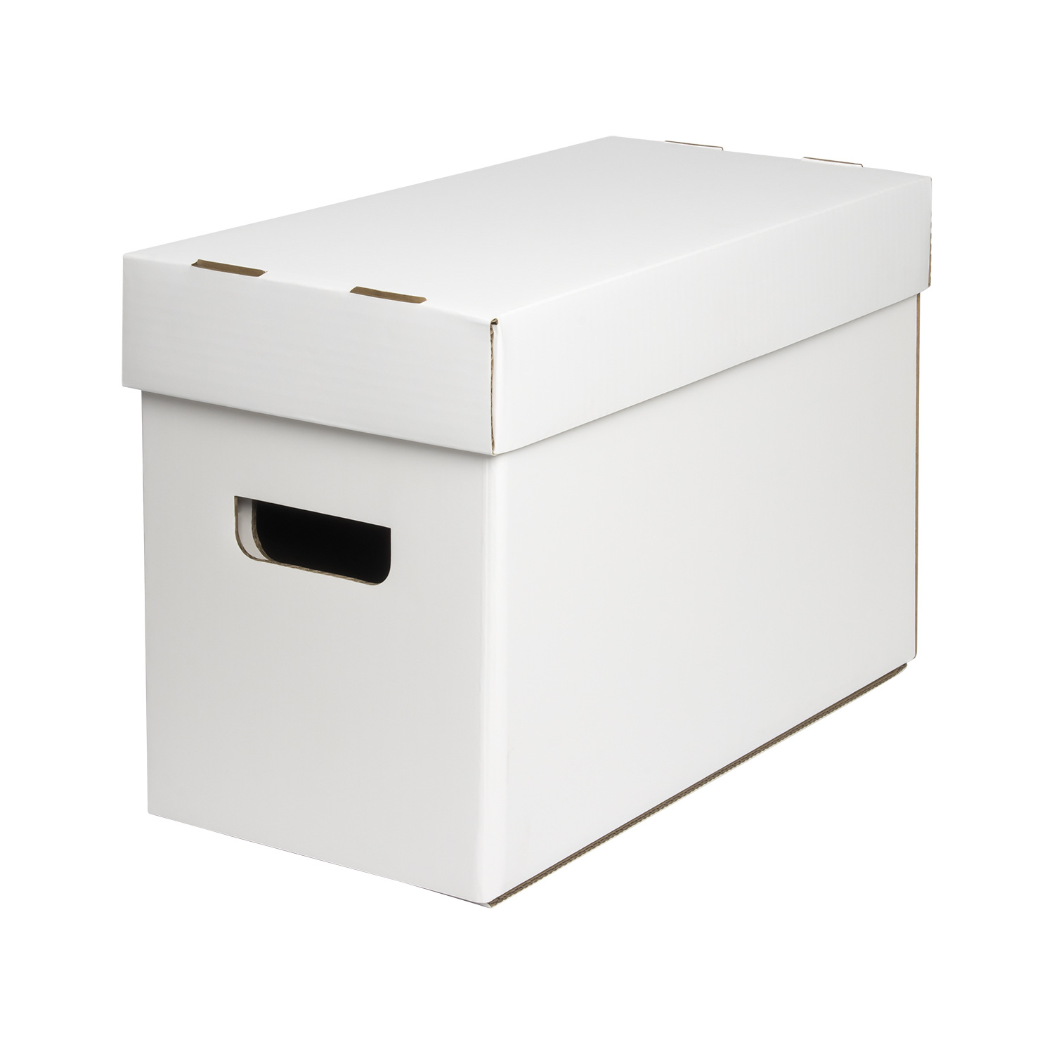 Caja de papel de cartón de almacenamiento de dibujos animados caja de almacenamiento de libros grandes con tapa caja de papel de revista caja de almacenamiento de piel de vaca al por mayor