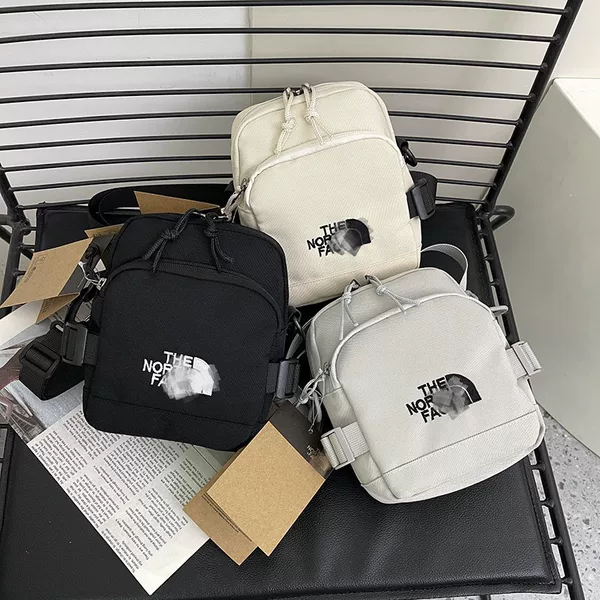 New Japanese-style embroidered letter shoulder crossbody bag, ins small backpack for men and women, casual outdoor sports bag