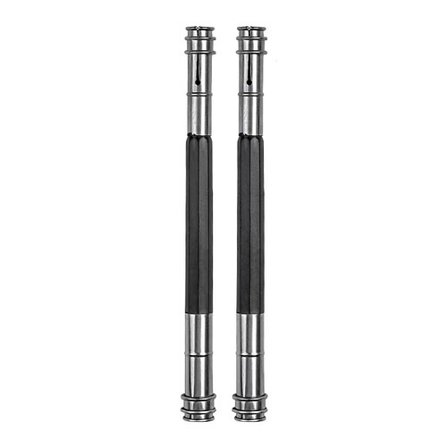 Wholesale metal sketch pencil extender stainless steel pencil holder double-ended extender pencil set metal extension rod