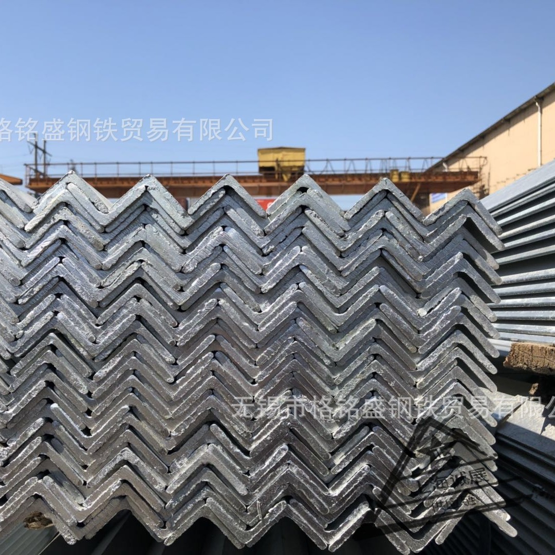 热镀锌角钢50x50x5 镀锌角钢40*40 镀锌角铁30*30  等边角钢q235b