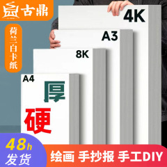 【送料無料】グーディン オランダ製 ホワイトカード 20枚 50枚 ハードボール紙 ホワイトボール紙 厚手 8k マーカーペン 手描き用 FY