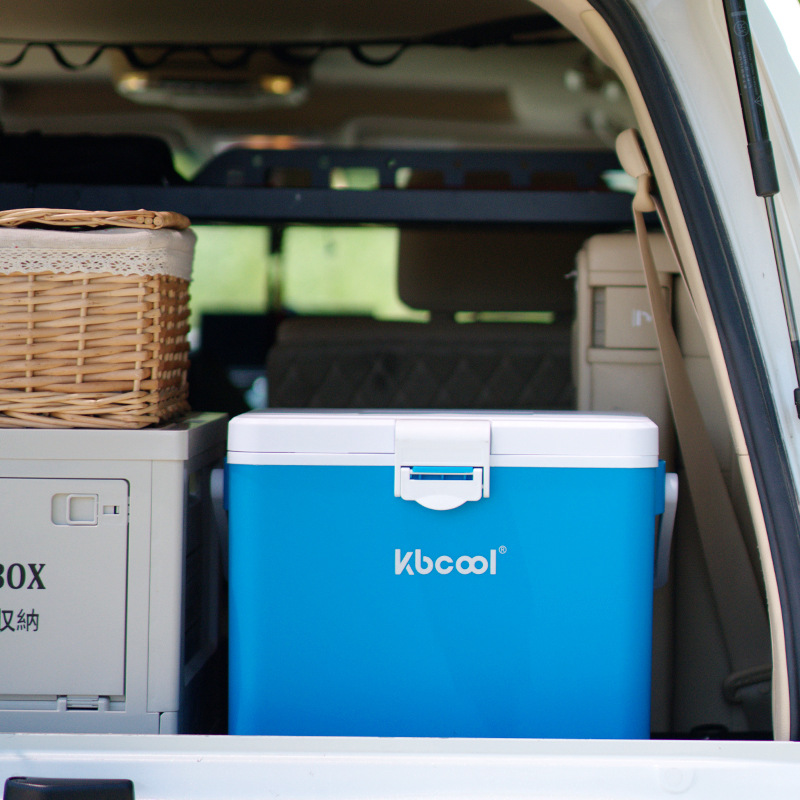 Incubadora de campamento al aire libre refrigeradora congelación de alimentos transporte de hielo cubos de hielo bebidas de pesca fresca cabina 15L