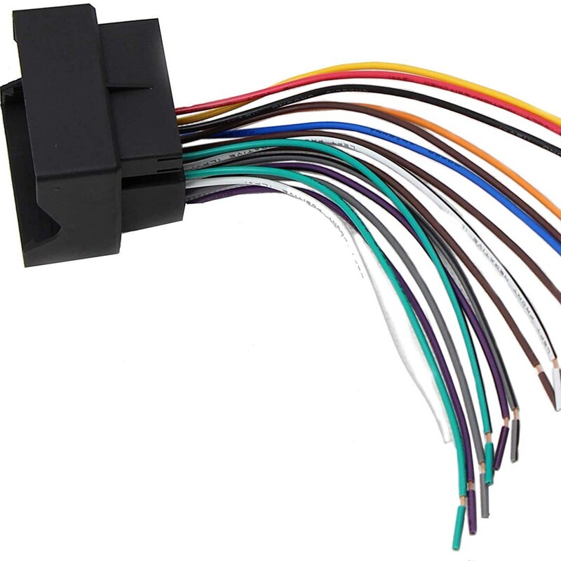 Suitable for Volkswagen Vw/Fakra Antenna Adapter Cable Bmw Audi Modified Stereo Audio Wireless Wiring Harness