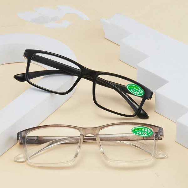 fashionable glass glasses for elderly